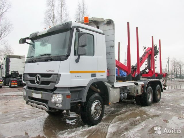 Сортиментовоз Mercedes-Benz Actros