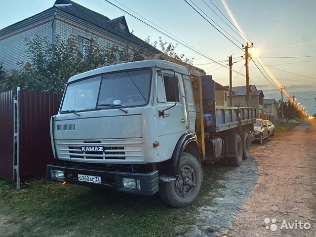 Бортовой грузовик с КМУ КамАЗ