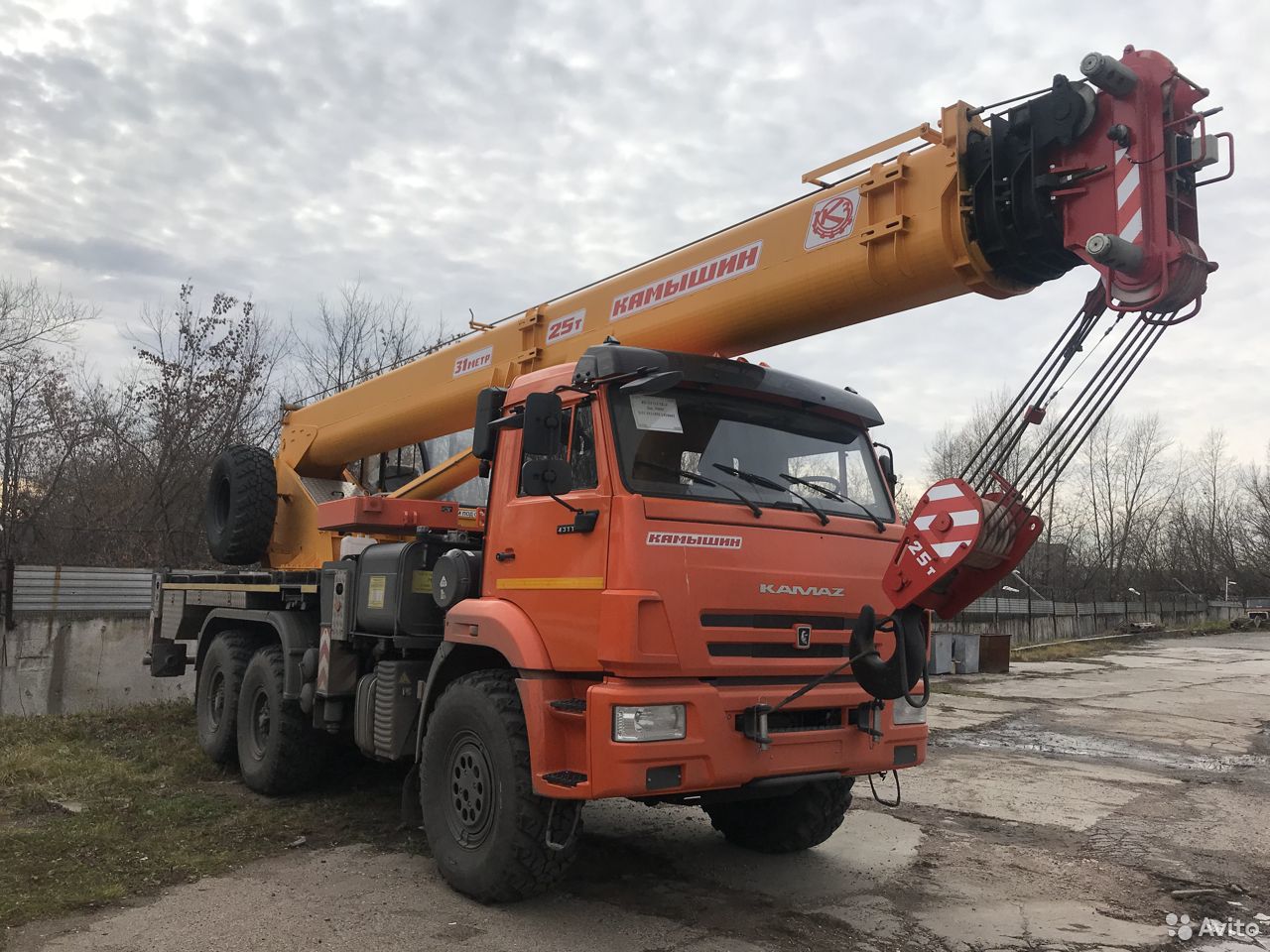 Автокран Камышин КС-55713-5К-4 на шасси КамАЗ 43118