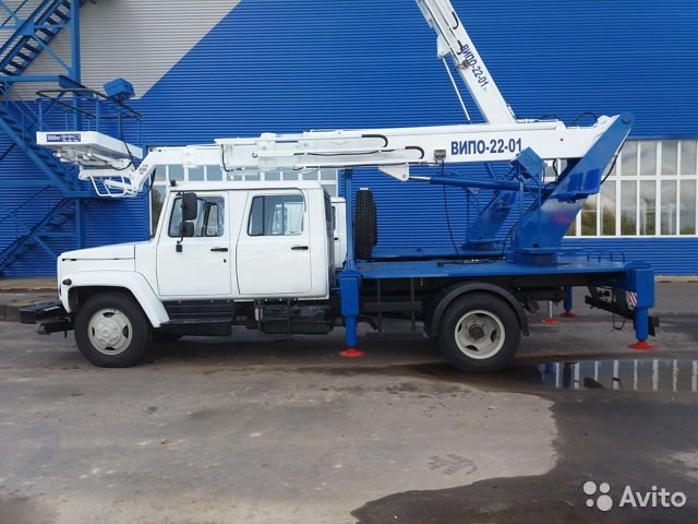 Автовышка ГАЗ 33086 Земляк с АГП ВИПО-22-01