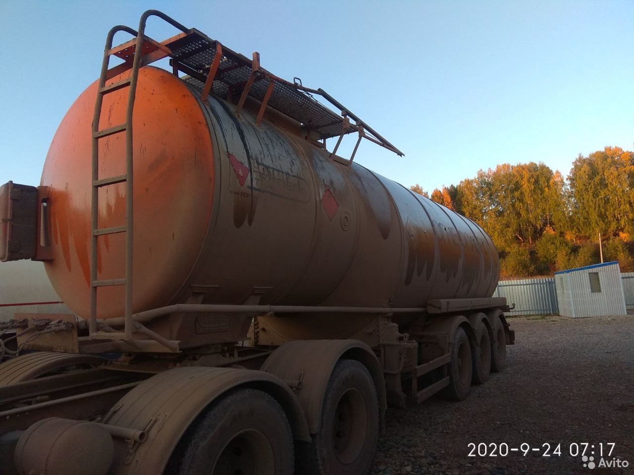 Полуприцеп битумовоз Сеспель 28 м3