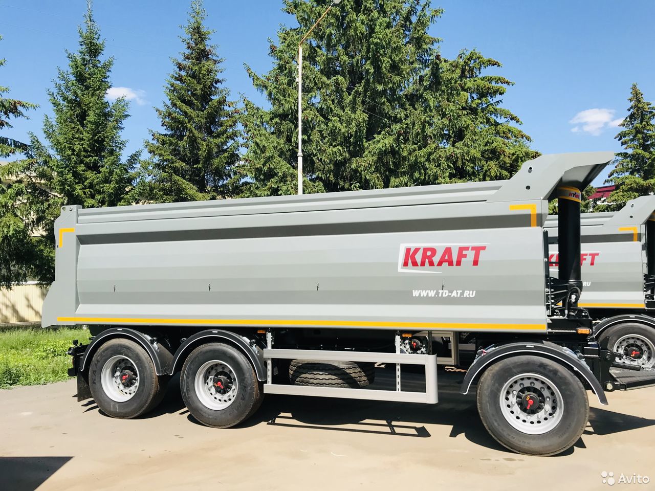 Самосвальный прицеп Kraft 19 м3