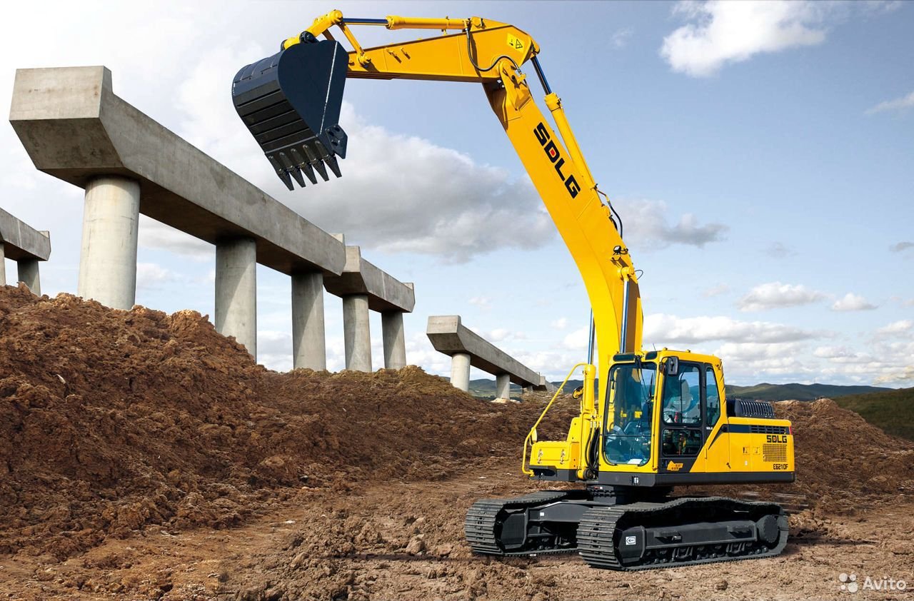 Гусеничный экскаватор SDLG E6210F