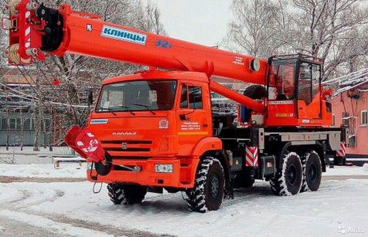 Автокран Клинцы КС-55729-5К-3 на шасси КамАЗ 43118