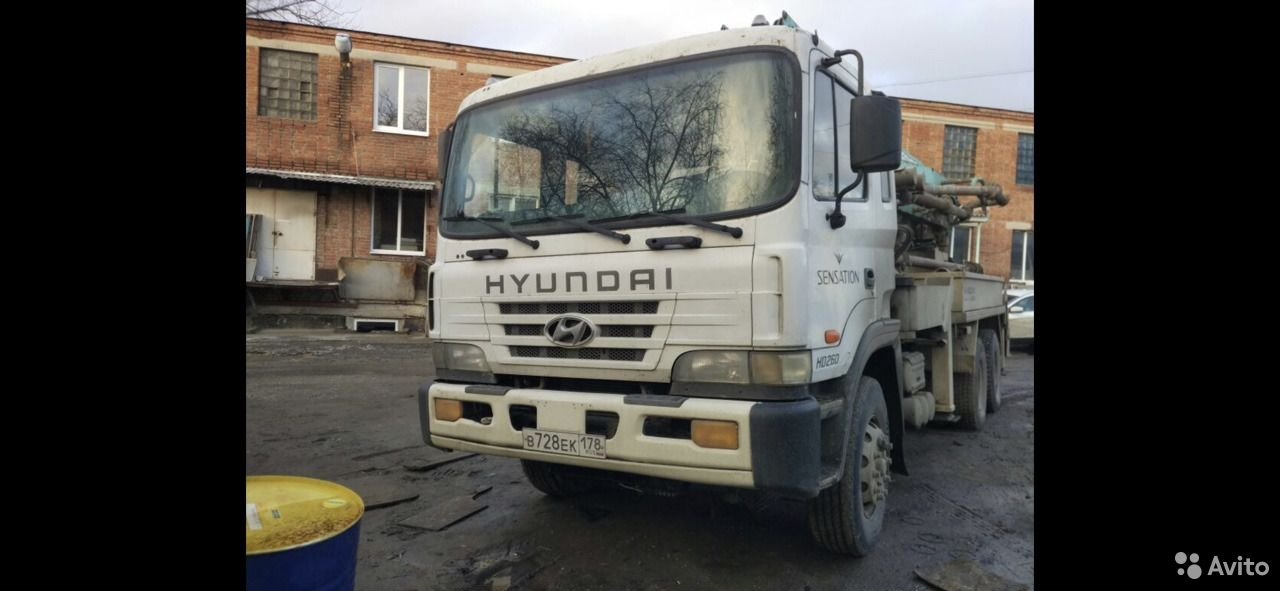 Автобетононасос Everdigm 32-RS на шасси Hyundai
