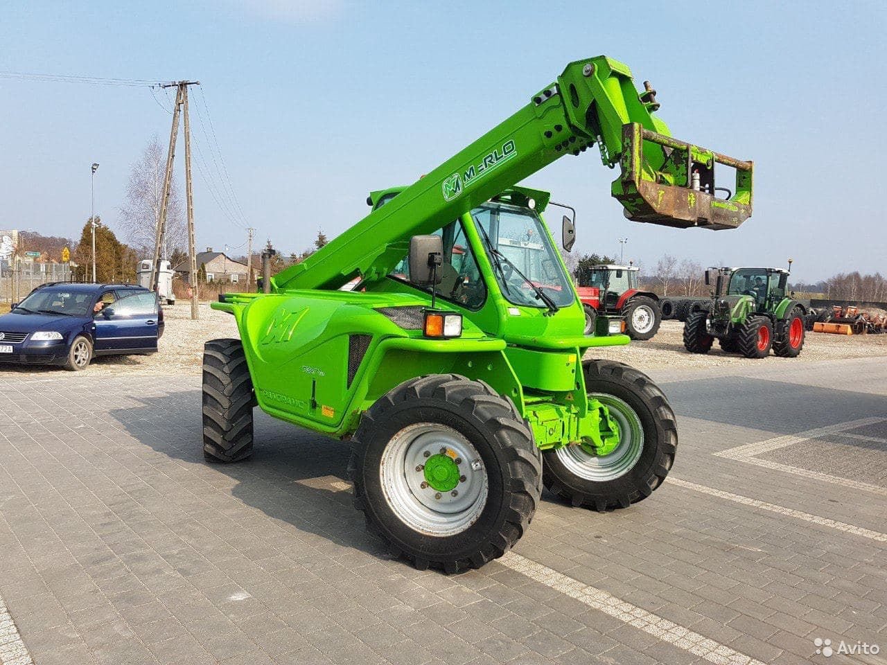 Телескопический погрузчик Merlo P 34.7 Top