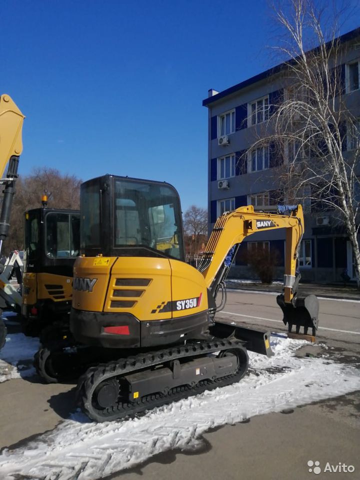 Мини-экскаватор Sany SY35U