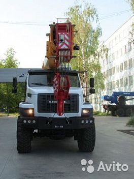 Автокран Ивановец КС-45717-2Р AIR на шасси УРАЛ Next