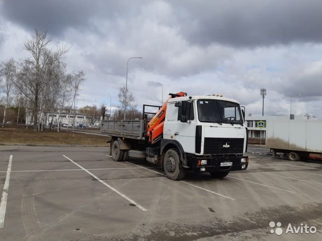 Бортовой грузовик с КМУ МАЗ 533603 с КМУ Palfinger 15500