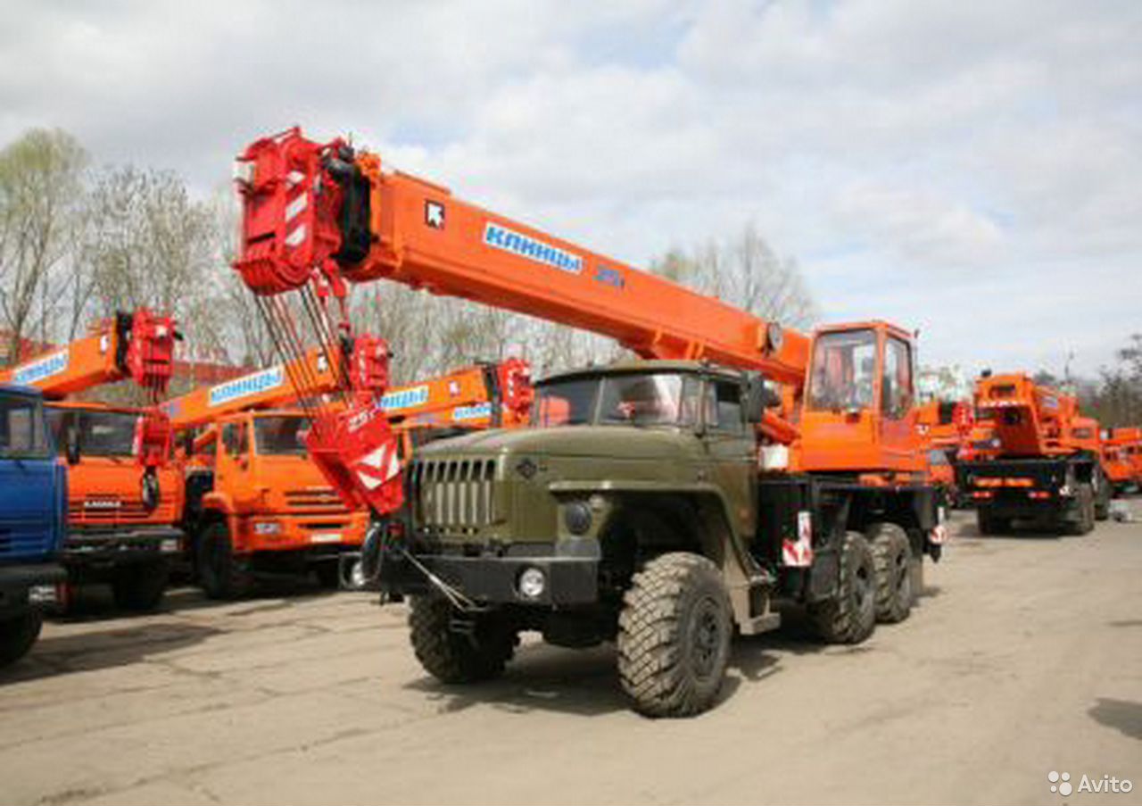 Автокран Клинцы КС-55713-3К-1 на шасси УРАЛ 4320