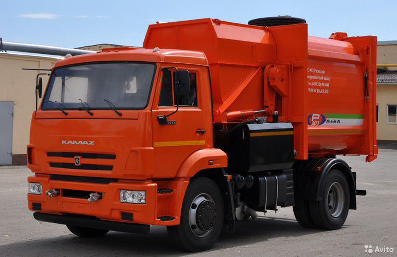 Мусоровоз РАРЗ МК-4554-04 на шасси КамАЗ 43255