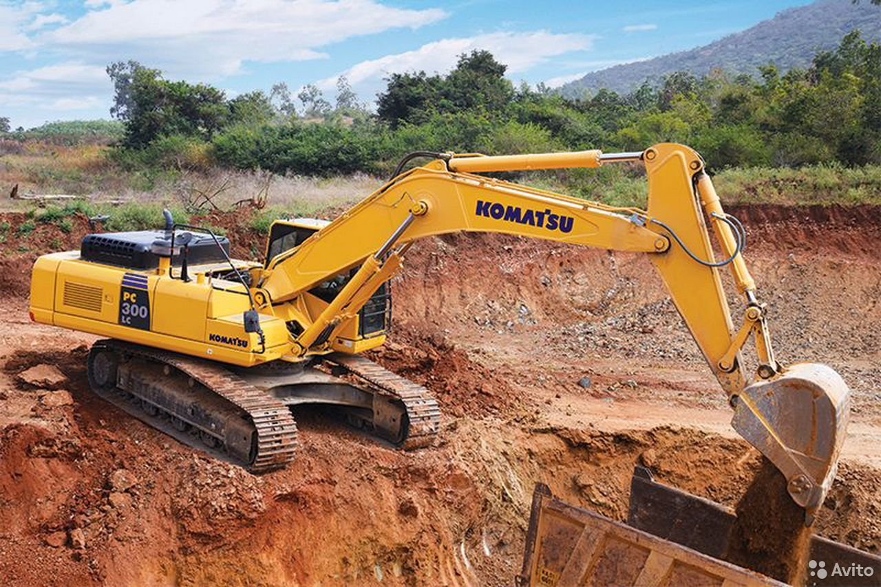 Гусеничный экскаватор Komatsu PC300