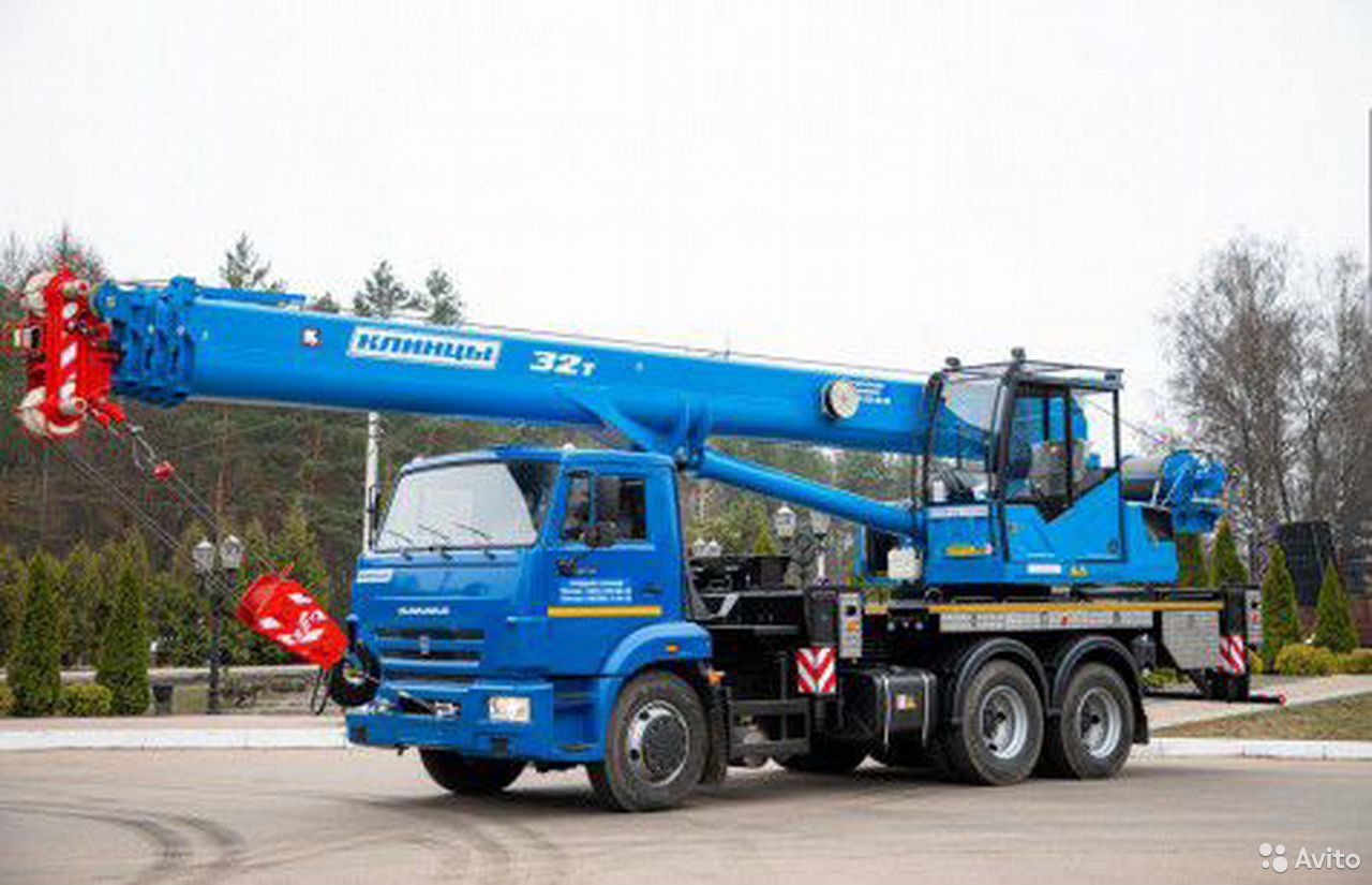 Автокран Клинцы КС-55729-1К-3 на шасси КамАЗ 65115