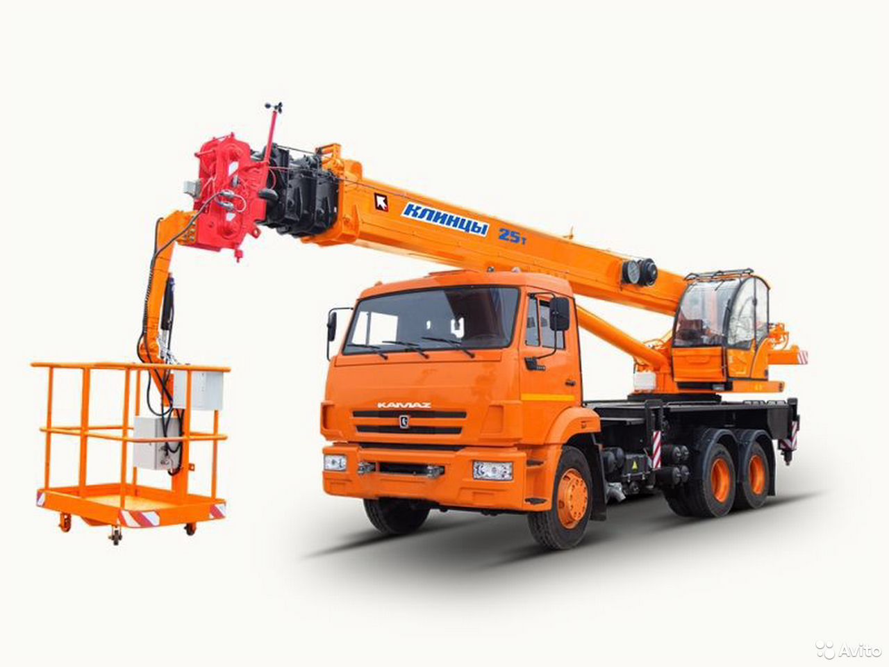 Автокран Клинцы ПКС-55713-1К-3 на шасси КамАЗ 65115