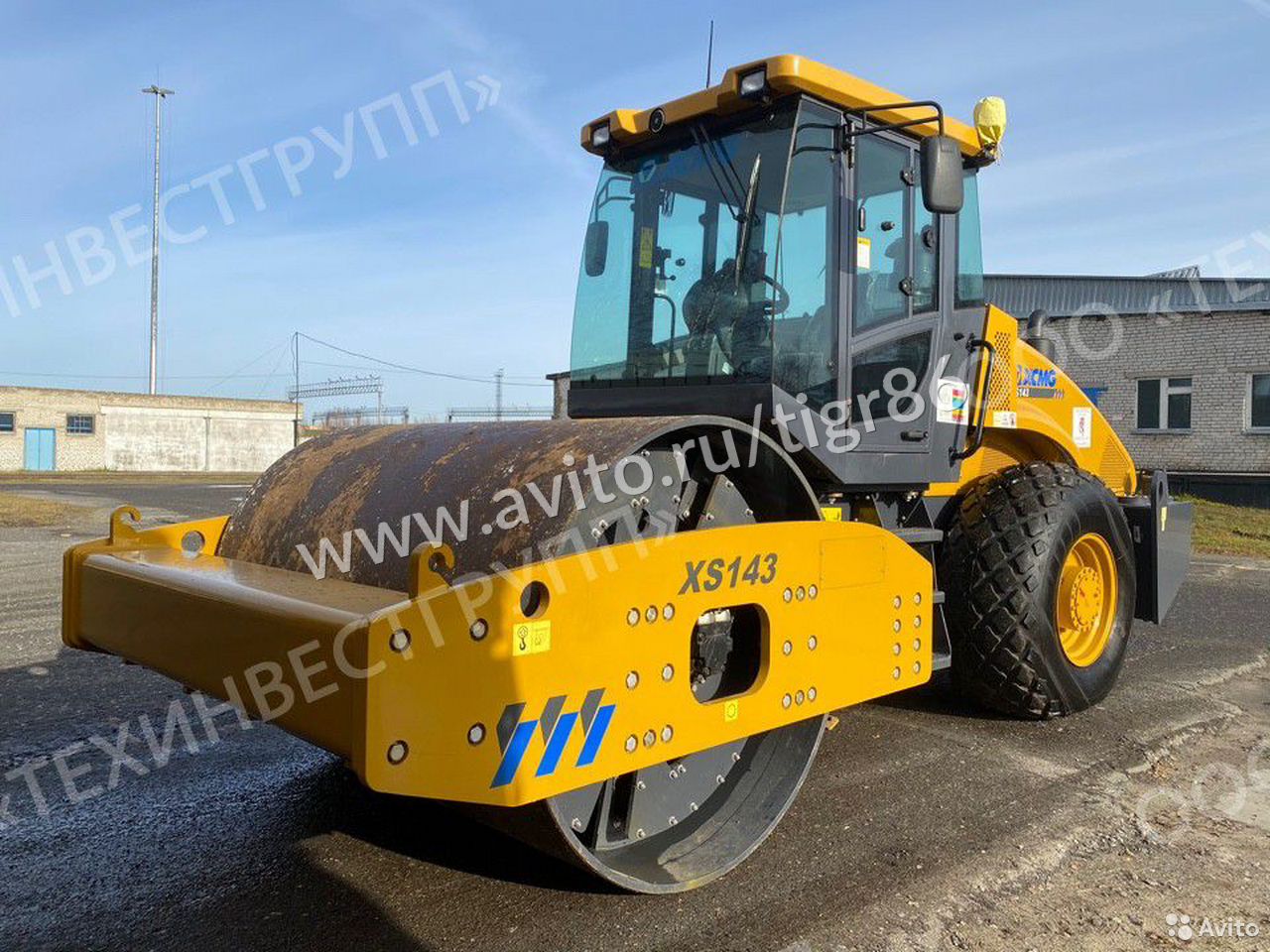 Грунтовый каток XCMG XS143