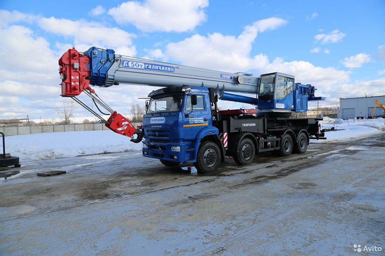 Автокран Галичанин КС-65713-1 на шасси КамАЗ 65201