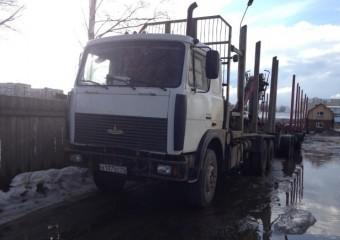 Сортиментовоз МАЗ 6303А8-326