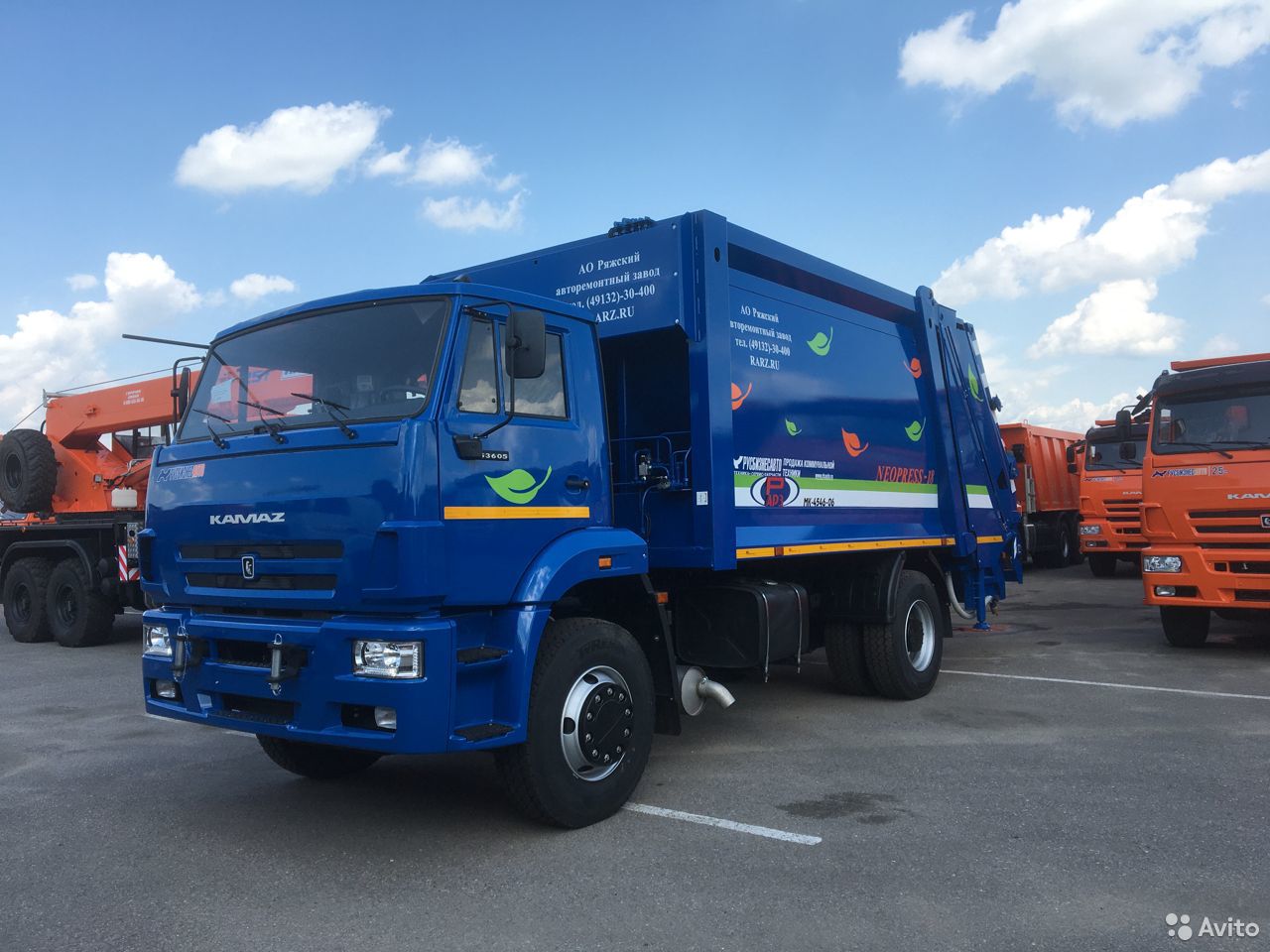 Мусоровоз РАРЗ МК-4546-06 на шасси КамАЗ 53605-773950-48