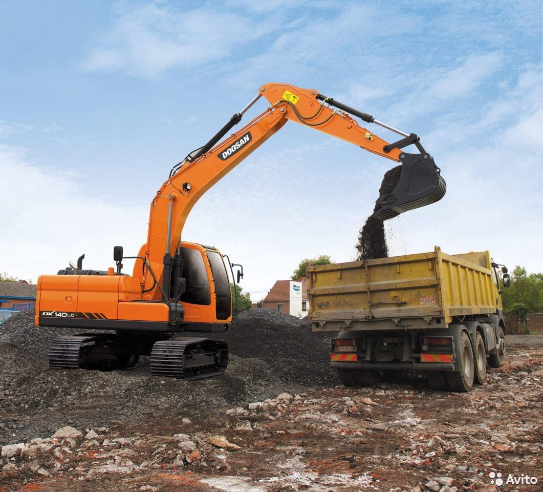 Гусеничный экскаватор Doosan DX140LC