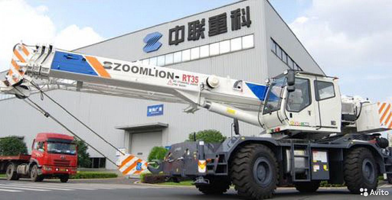 Самоходный кран Zoomlion RT35