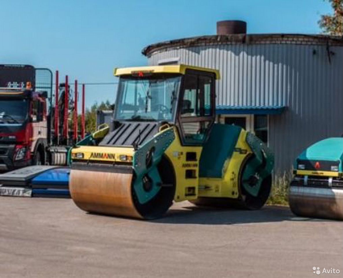 Двухвальцовый каток Ammann AV110X