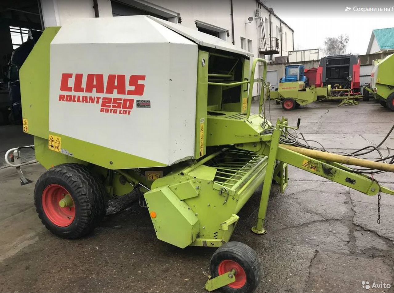 Пресс-подборщик Claas Rollant 250
