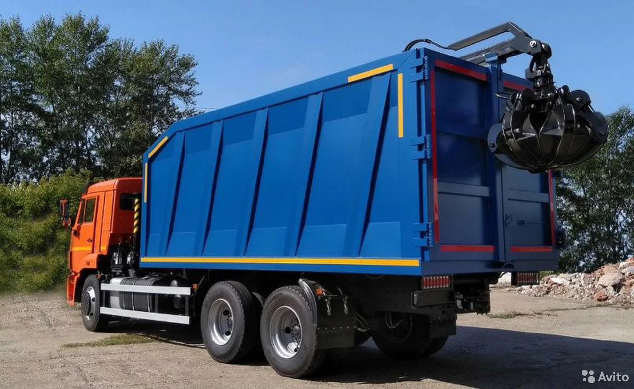 Металловоз (ломовоз) КамАЗ 65115 с ГМУ VM10L74M