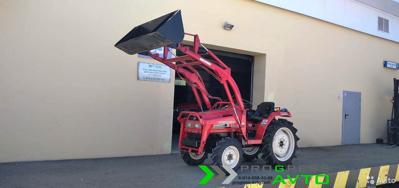 Мини-трактор Mitsubishi MT20 с куном