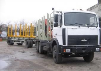 Сортиментовоз МАЗ 6303