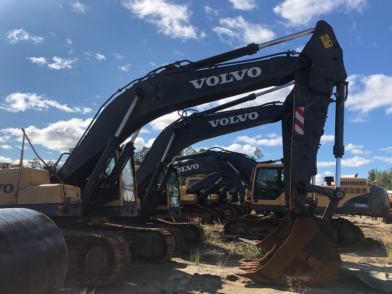 Гусеничный экскаватор Volvo ec 360 blcc