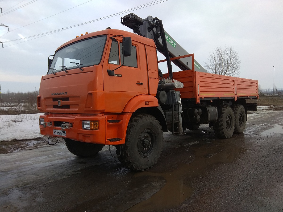 Бортовой грузовик с КМУ КамАЗ 43118