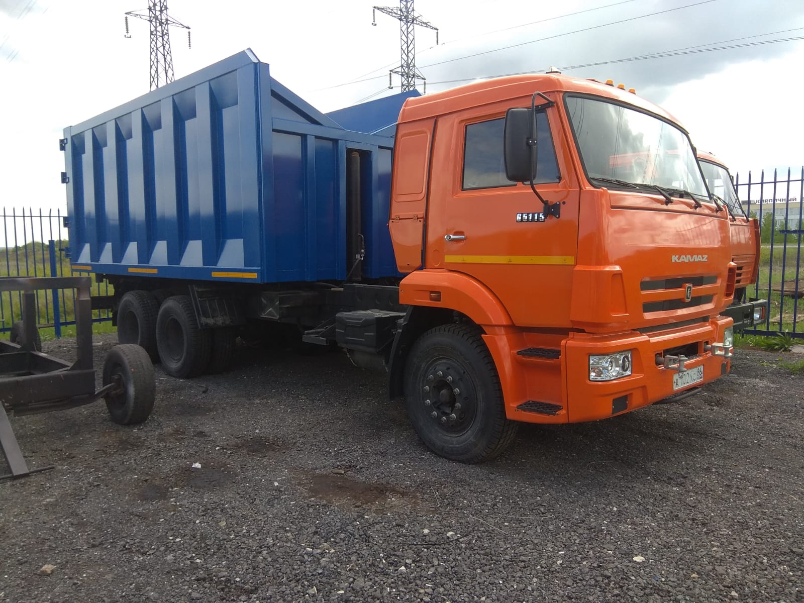 Металловоз (ломовоз) КамАЗ 65115
