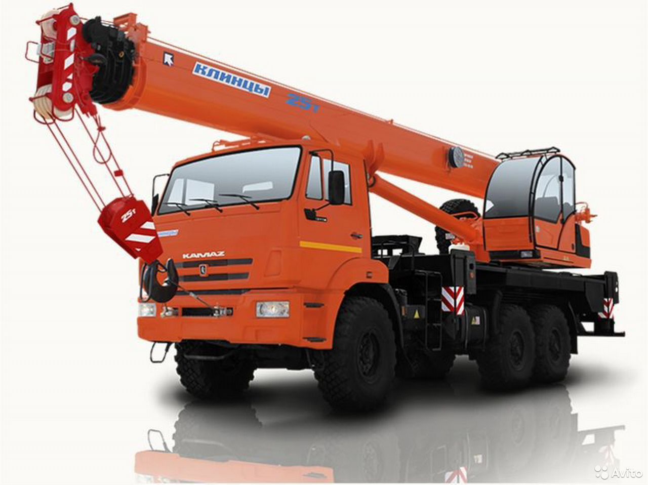 Автокран Клинцы КС-55713-5К-4 на шасси КамАЗ 43118