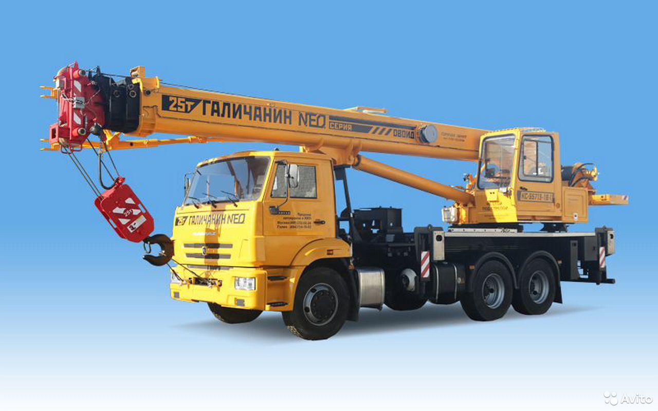 Автокран Галичанин КС-55713-1В NEO на шасси КамАЗ 65115