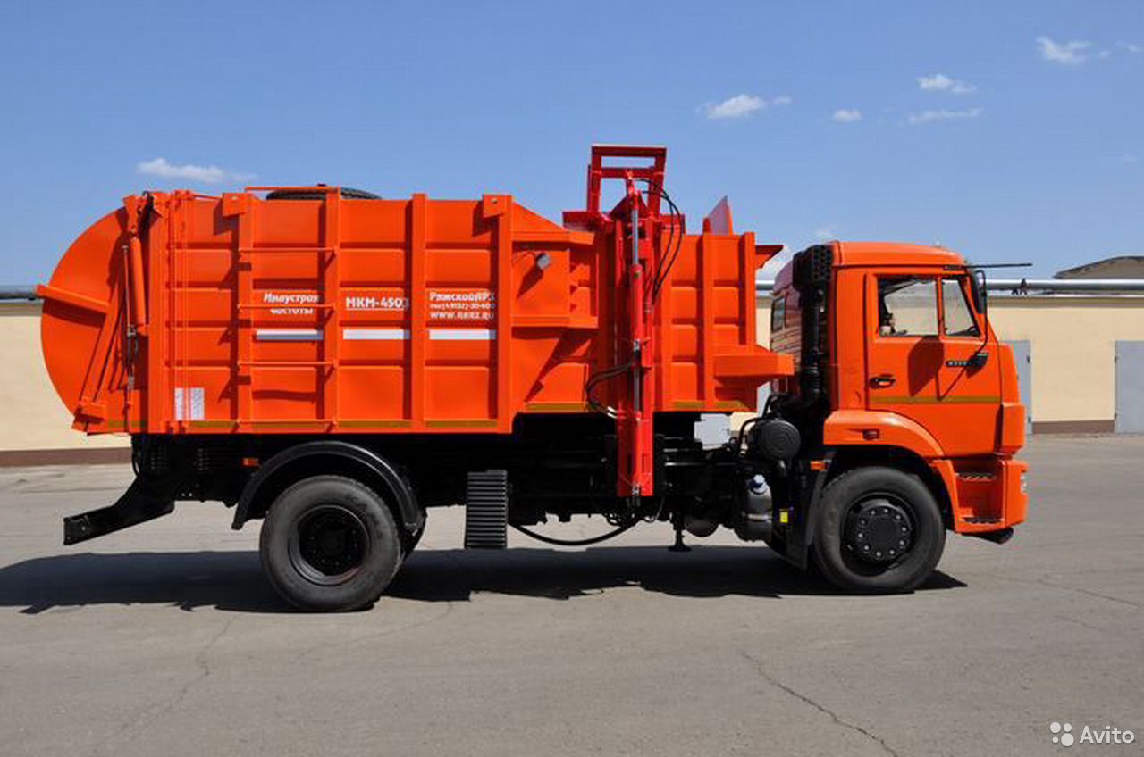 Мусоровоз РАРЗ МК-4552-02 на шасси КамАЗ 43253-3010-69