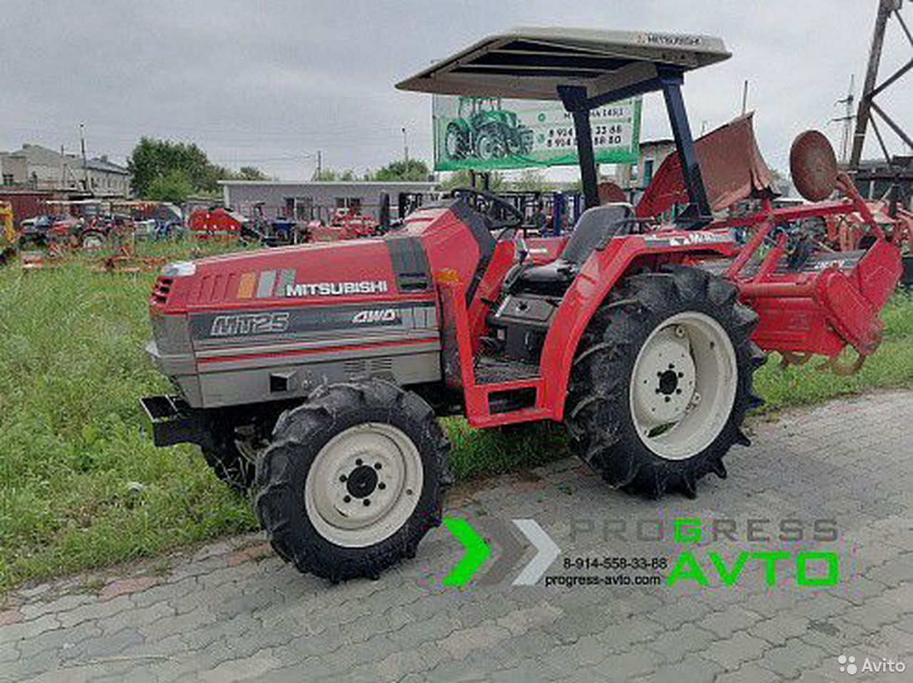 Мини-трактор Mitsubishi MT25 4WD