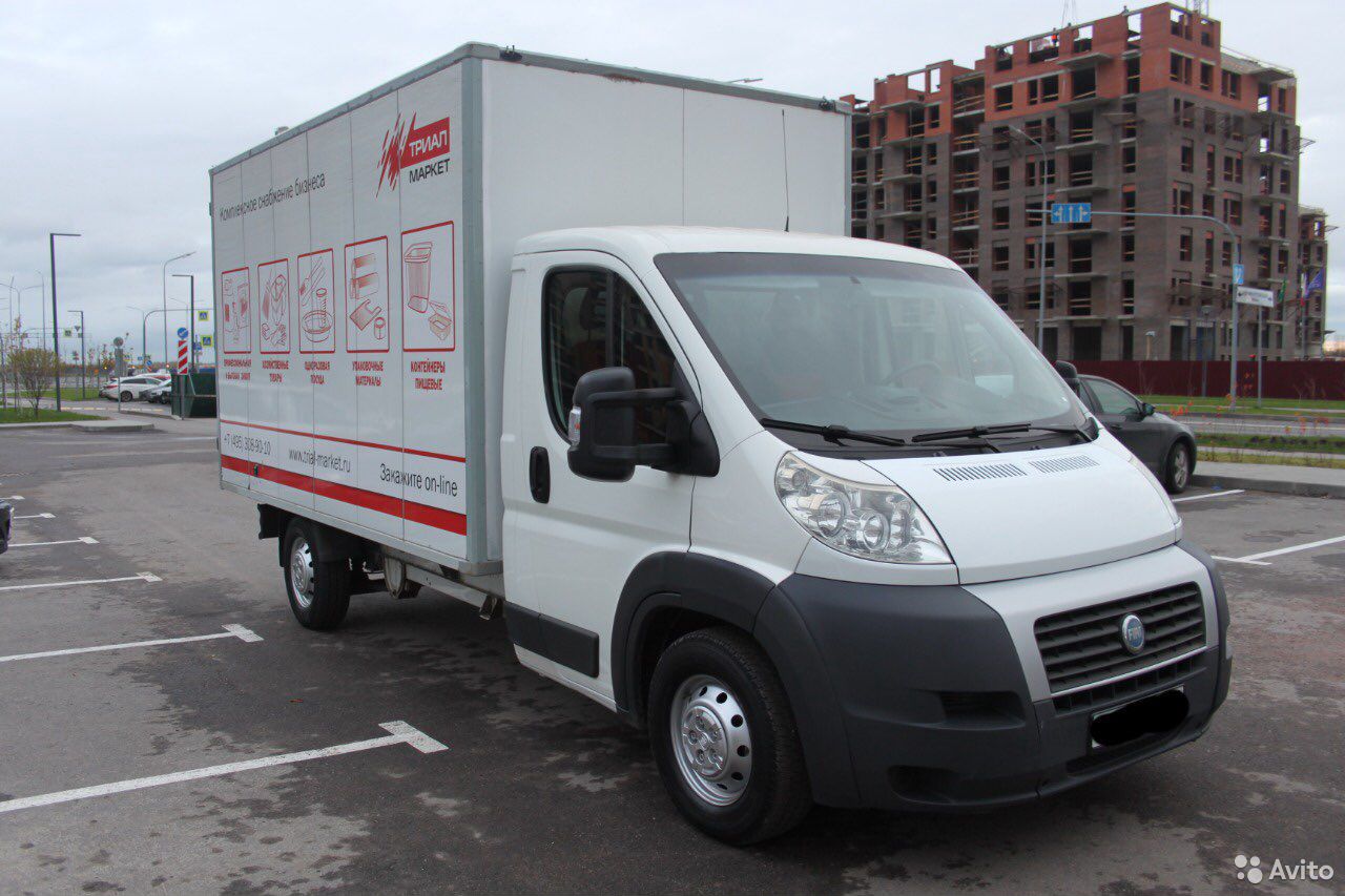 Промтоварный фургон Fiat Ducato