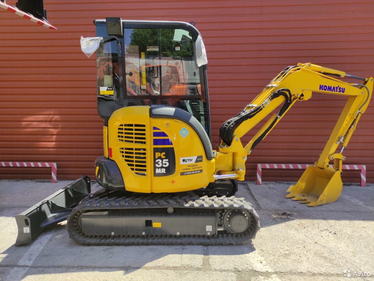 Мини-экскаватор Komatsu PC35MR-3