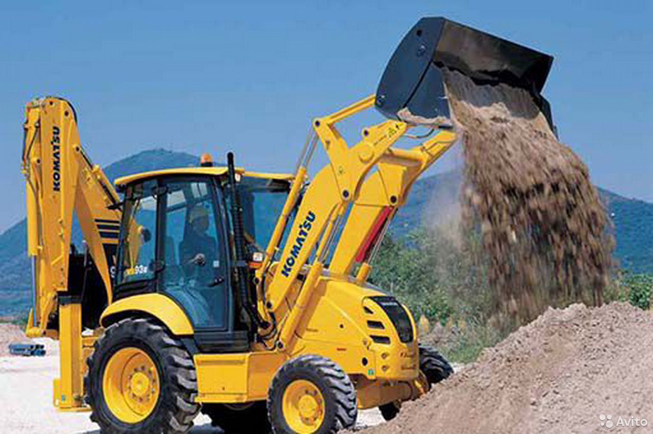 Экскаватор-погрузчик komatsu WB93R-5E0