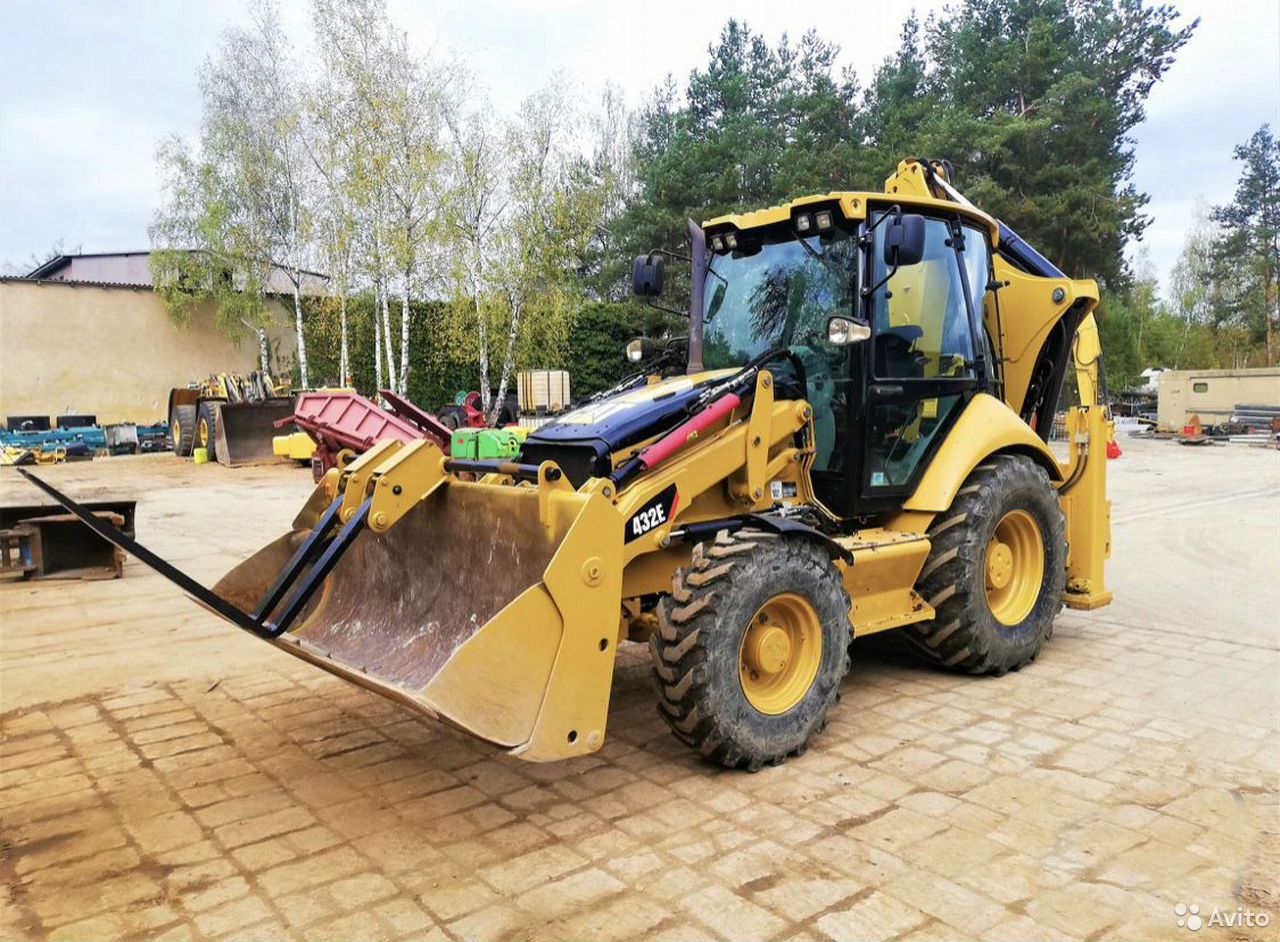 Экскаватор-погрузчик caterpillar 432 E