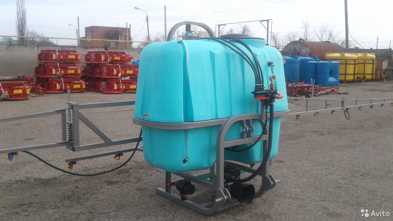 Навесной опрыскиватель OGR l000л - 18м