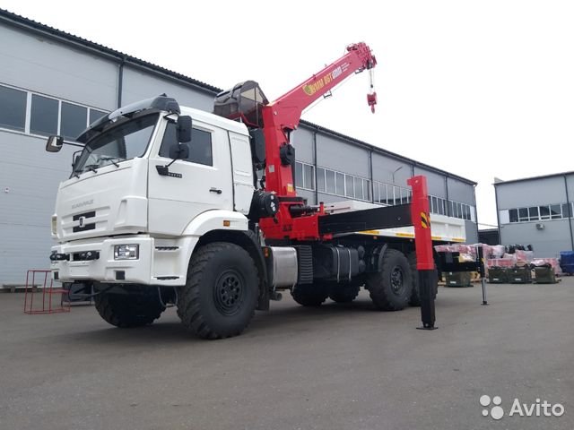 Бортовой грузовик с КМУ КамАЗ 43118 с КМУ UMM 86T