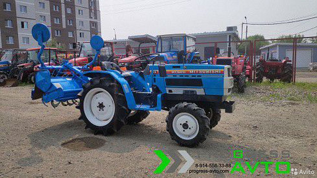 Мини-трактор Mitsubishi MT1601 4*4