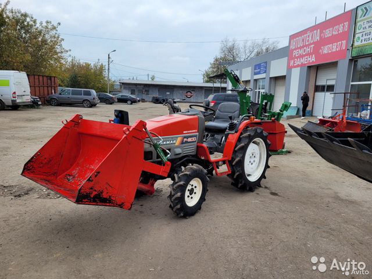 Мини-трактор Yanmar F-200 с КУН