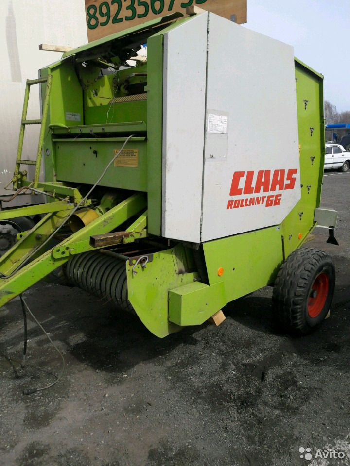 Пресс-подборщик Claas Rollant 66