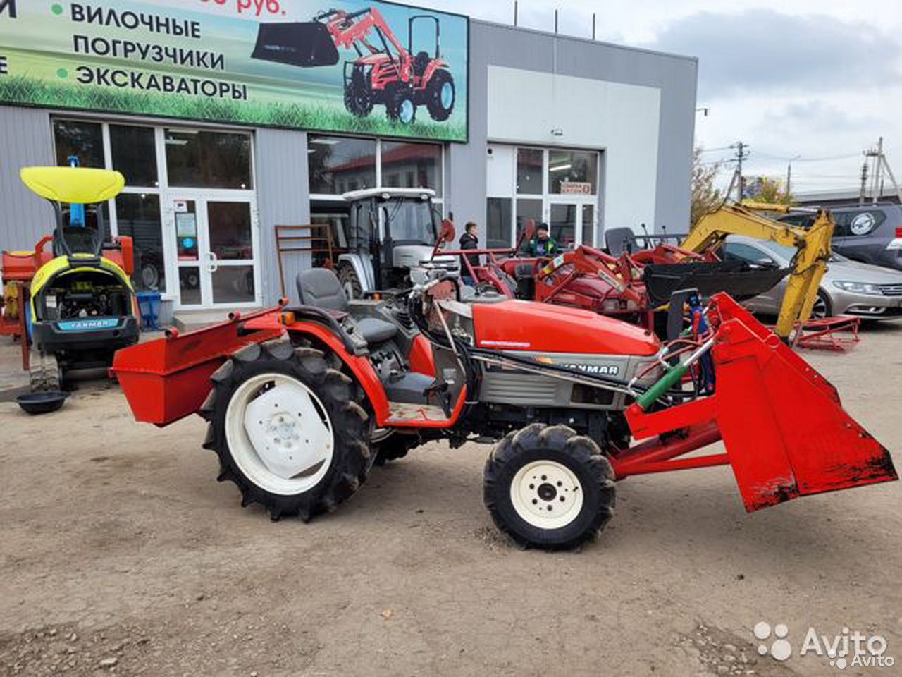 Мини-трактор Yanmar F-200 с КУН