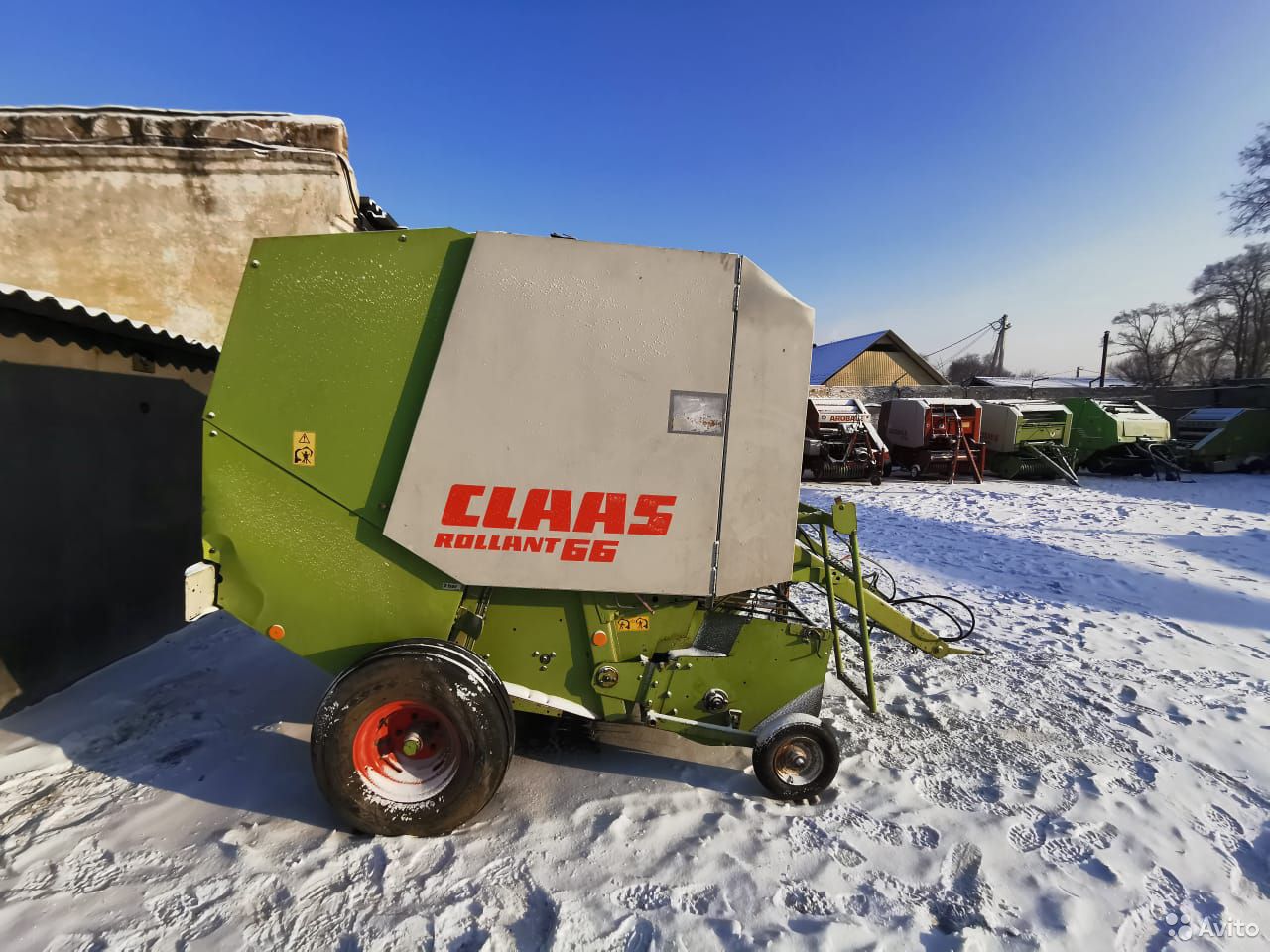 Пресс-подборщик Claas Rollant 66