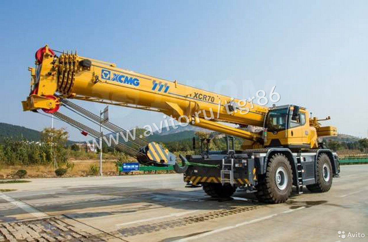 Самоходный кран XCMG XCR70
