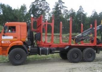 Сортиментовоз КамАЗ 43118 c ГМУ Омтл-97