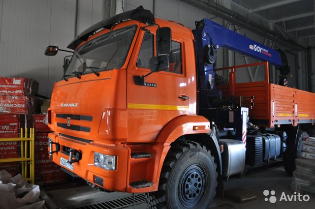Бортовой грузовик с КМУ КамАЗ 43118-50 с КМУ DongYang SS1956